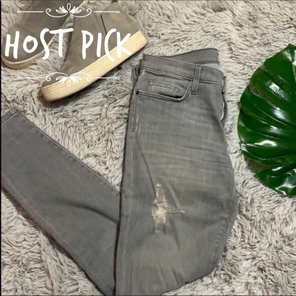 Current/Elliot grey ankle skinny jeans size 30
